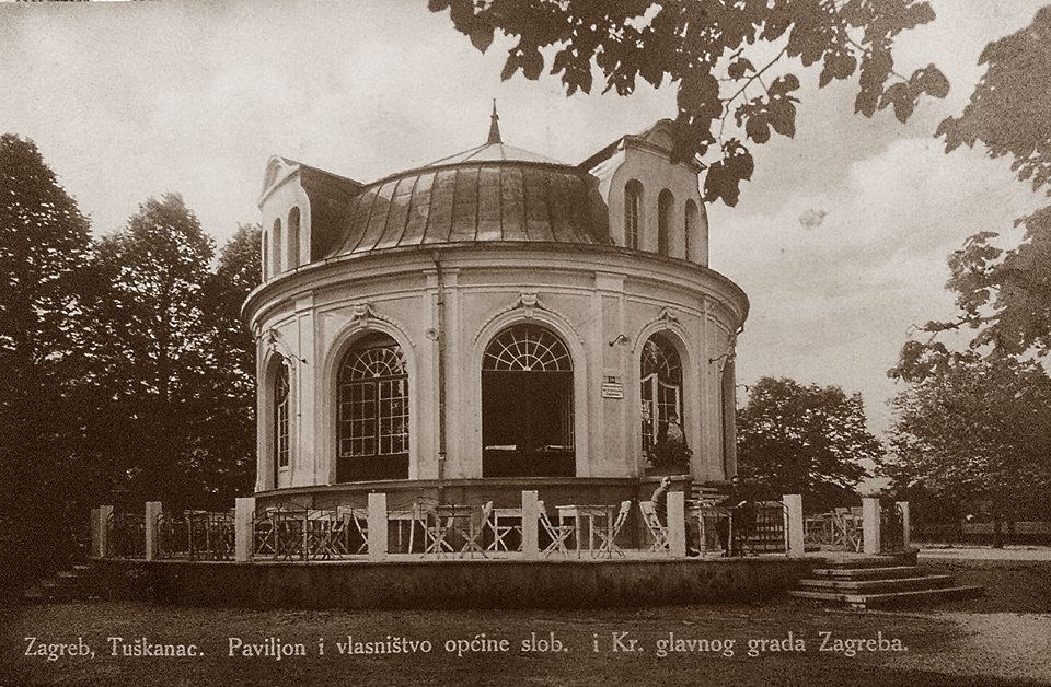 Tuškanac. Paviljon